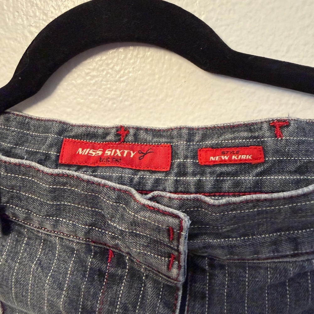 Vintage Miss Sixty Women's Striped Jeans